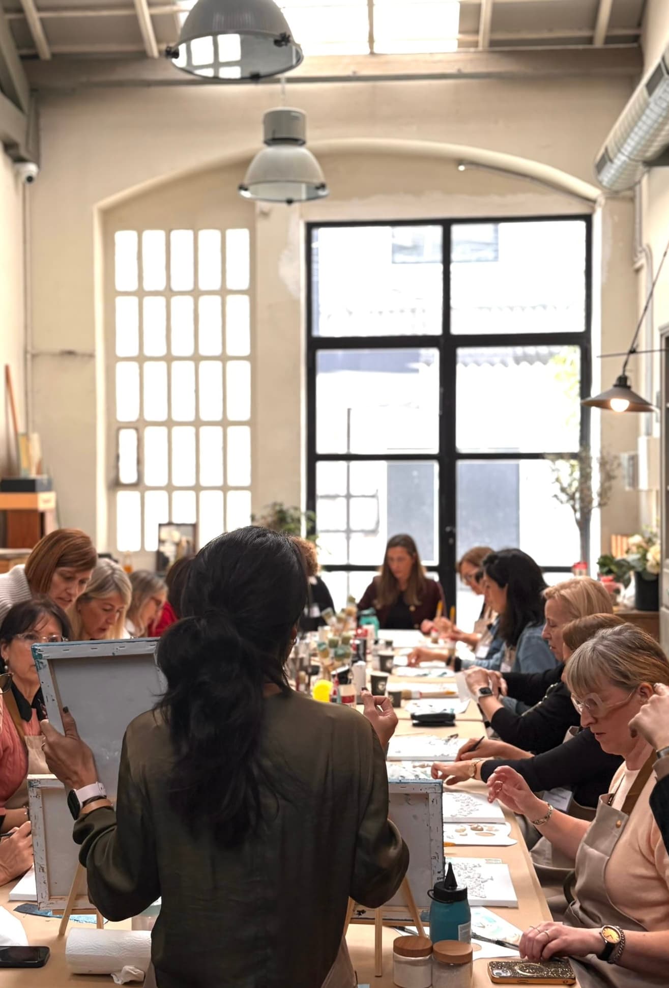 Taller corporativo de arte